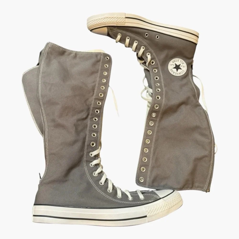 Converse CHUCK TAYLOR ALL STAR XXHi Knee-High Sneaker Shoe Grey
